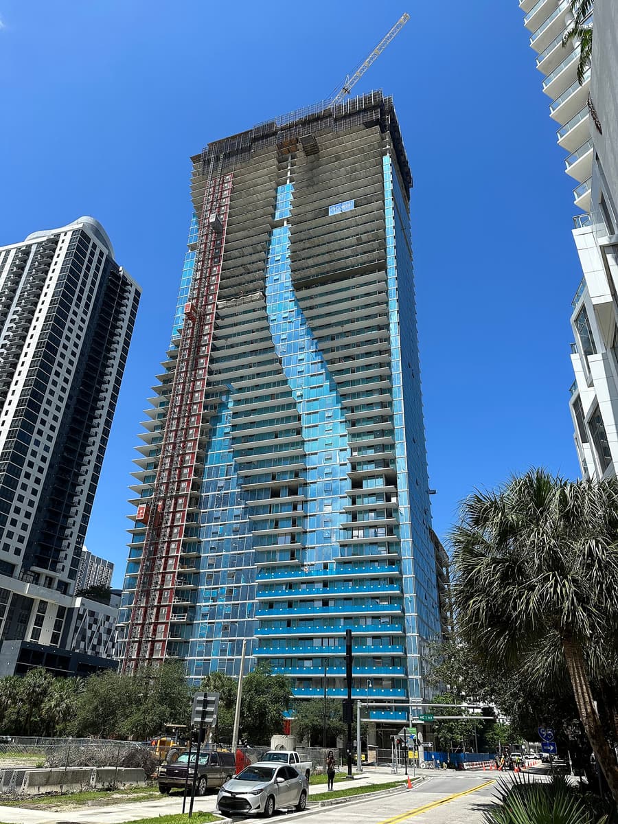 Miami World Tower area